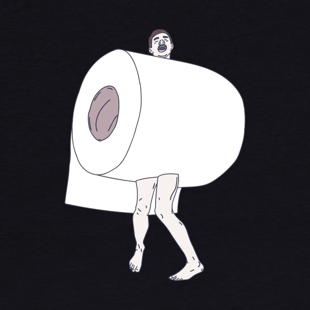 Toilet Paper Apocalypse - Loo Paper Monster by DeWinnes